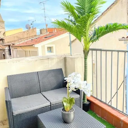Cosy - 2 Pers - - Centre - Terrasse - Clim Apartment Beziers